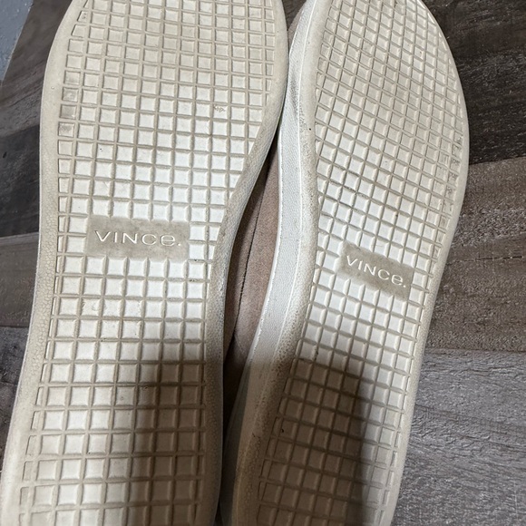 Vince Suede Shearling-Lined Slip-On Sneakers Men’s 11 Taupe‎ main image 6